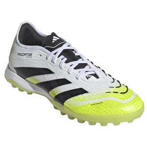 adidas Predator Pro TF - Cloud White/Core Black/Lucid Lemon Turf Shoe JI1181