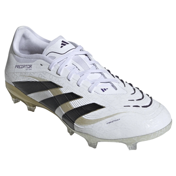 adidas Predator Pro FG - Cloud White/Core Black/Gold Metallic JI1194