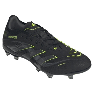 adidas Predator Pro FG - Core Black/Carbon/Lucid Lemon JI1197