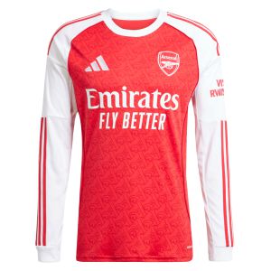 adidas Arsenal Home Long Sleeve Jersey 2025-2026 JI9536