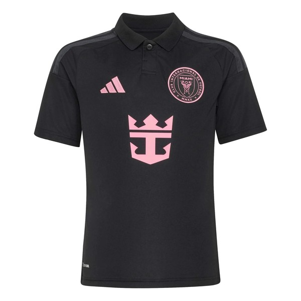 adidas Inter Miami CF Youth Away Jersey 2026-2027 - Black/Bliss Pink JL8486