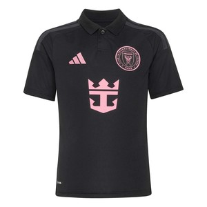 adidas Inter Miami CF Youth Away Jersey 2026-2027 - Black/Bliss Pink JL8486