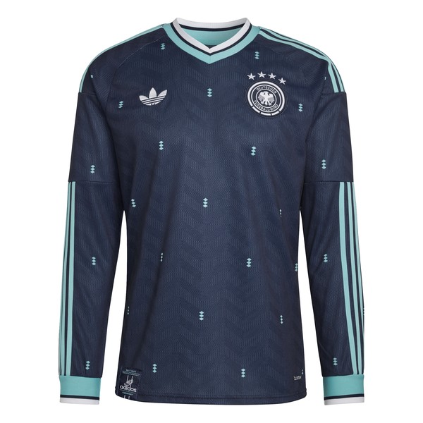 adidas Germany Long Sleeve Away Jersey 2026 - Collegiate Navy JM1381