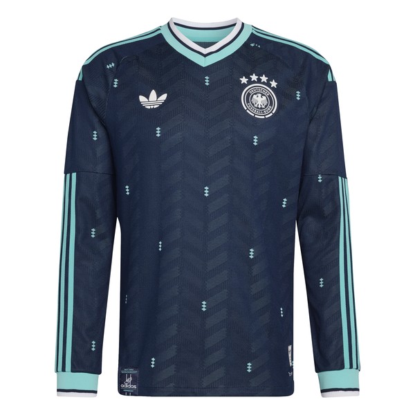 adidas Germany Authentic Long Sleeve Away Jersey 2026 - Collegiate Navy JM1382