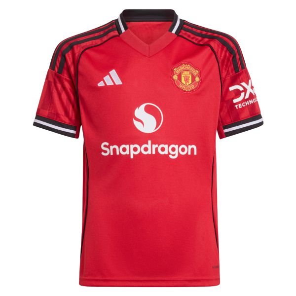 adidas Manchester United Youth Home Jersey 2025-2026 JP3013