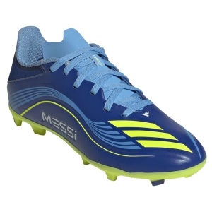 adidas Junior Messi F50 League FG/MG - Royal Blue/Solar Yellow/Semi Blue Burst JP7455