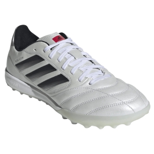 adidas Copa Icon II Pro TF - Cloud White/Core Black/Pure Ruby Turf Soccer Shoe JQ8617