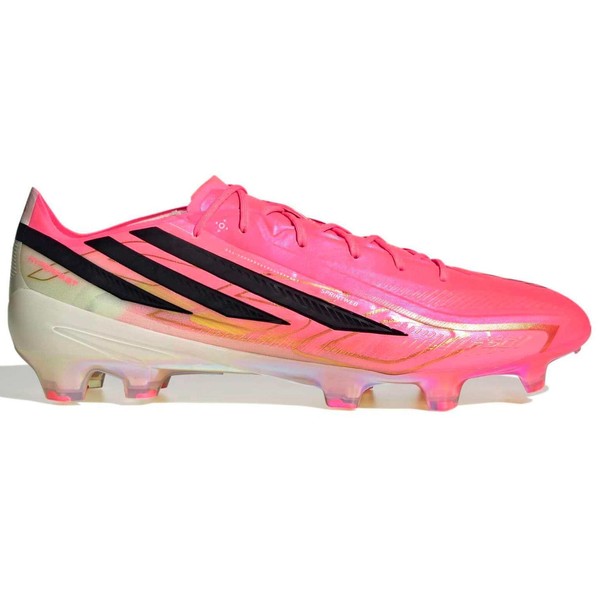adidas F50 Hyperfast Elite FG - Solar Turbo/Core Black/Gold Metallic JR5386
