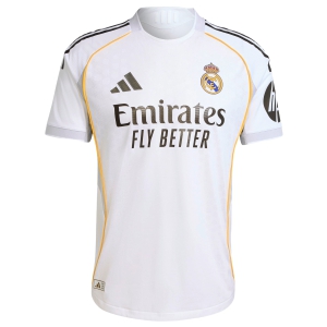 adidas Real Madrid Authentic Home Jersey 2025-2026 JV5918