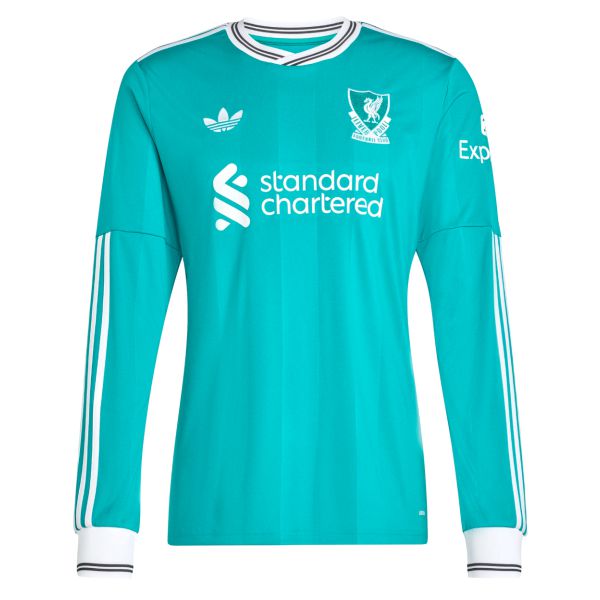 adidas Liverpool Away Long Sleeve Jersey 2025-2026 JV6464