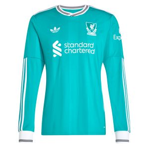 adidas Liverpool Away Long Sleeve Jersey 2025-2026 JV6464