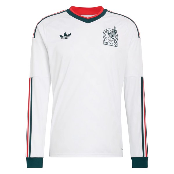 adidas Mexico Long Sleeve Away Jersey 2026 - White JZ2821