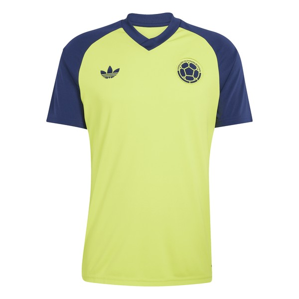 adidas Colombia Pre-Match Jersey 2026 - Team Semi Solar Yellow JZ6239