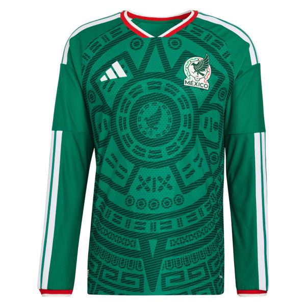 adidas Mexico Authentic Long Sleeve Home Jersey 2026 KA3998