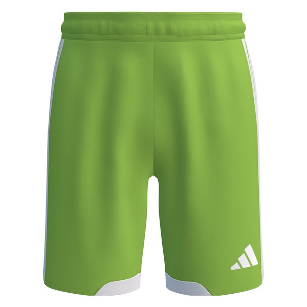 adidas Youth miTiro 26 Short - Solar Green/White KB1573LMWH