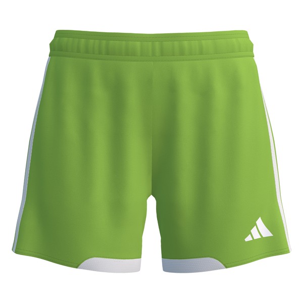adidas Women's miTiro 26 Short - Solar Green/White KB3886LMWH
