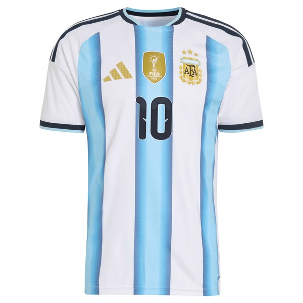 adidas Argentina Messi Authentic Home Jersey 2026 - White/Icey Blue/Light Blue KH3934