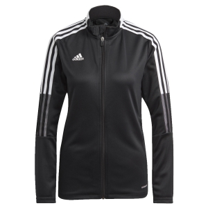 adidas Women's Tiro 21 Training Jacket - Black/White GM7307