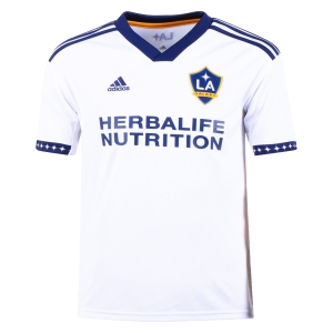 adidas LA Galaxy Youth Home Jersey 2022-2023 H55825