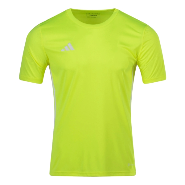 adidas Tabela 23 Jersey - Solar Yellow/White IB4925 - AuthenticSoccer.com