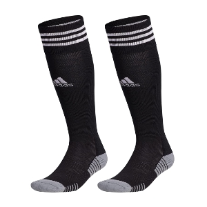 Lee County Strikers adidas Copa Zone Cushion IV Socks - Black/White LCS-5147290