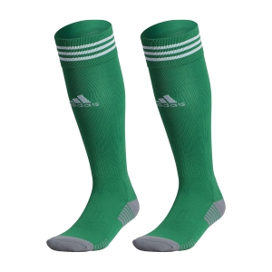 Lee County Strikers adidas Copa Zone Cushion IV Socks - Team Green/White LCS-5152137