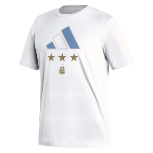 adidas Argentina 2022 Winners T-Shirt - White IS5474