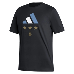 adidas Argentina 2022 Winners T-Shirt - Black IS5475