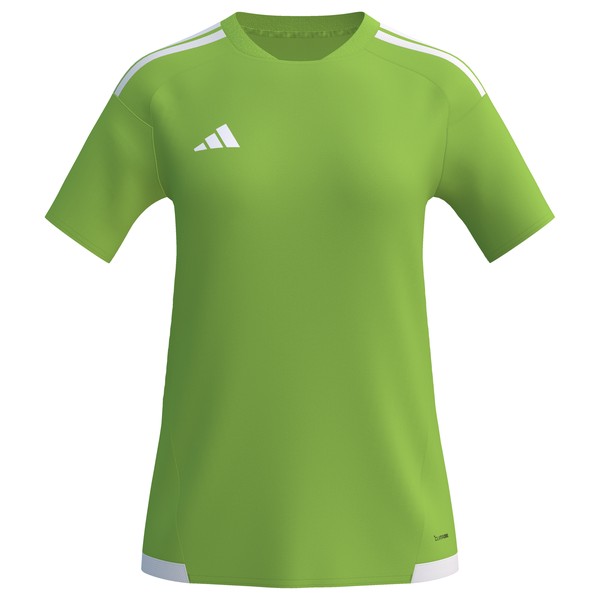 adidas Women's miTiro 26 Jersey - Solar Green/White KB1566LMWH