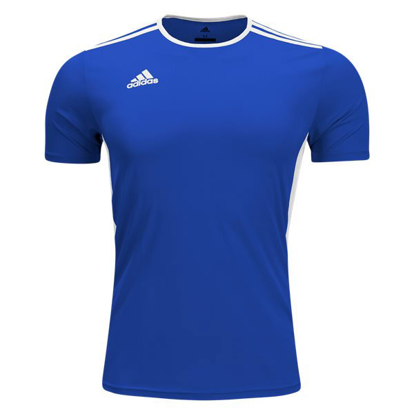 adidas Entrada Jersey - Royal/White - AuthenticSoccer.com