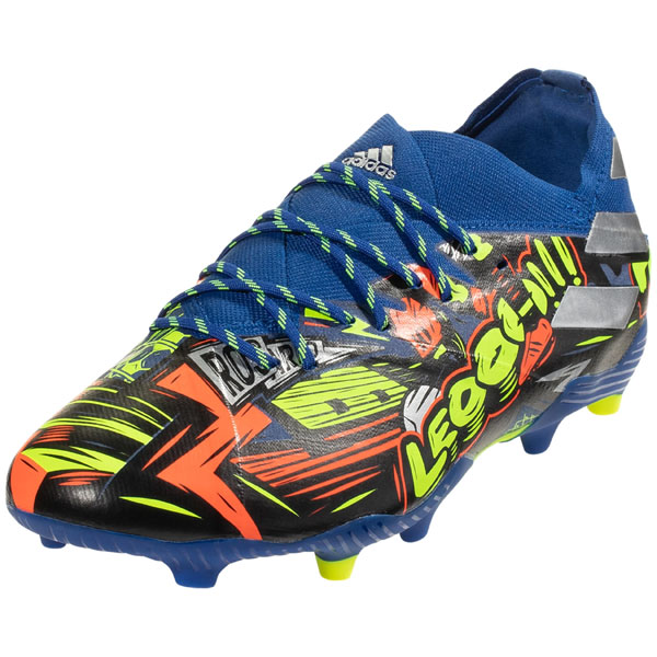 nemeziz messi silver metallic 19.1