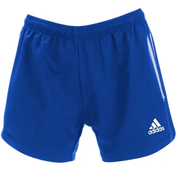 women blue adidas shorts