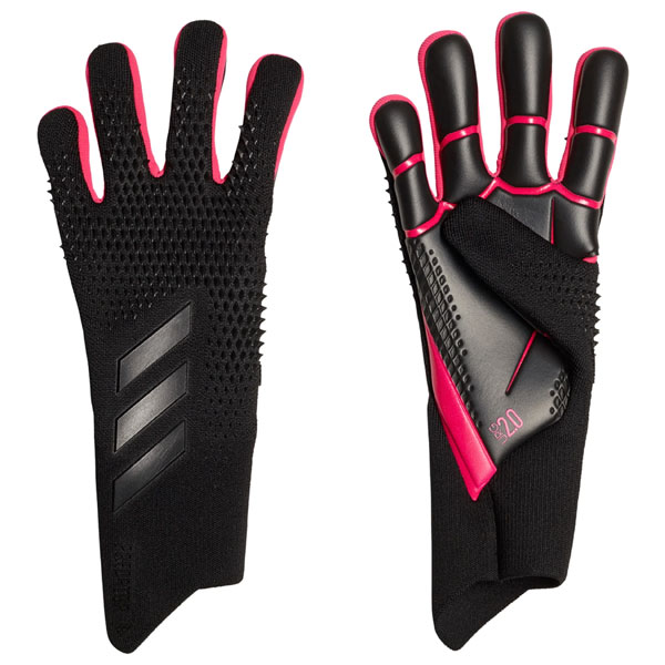 pink adidas predator gloves