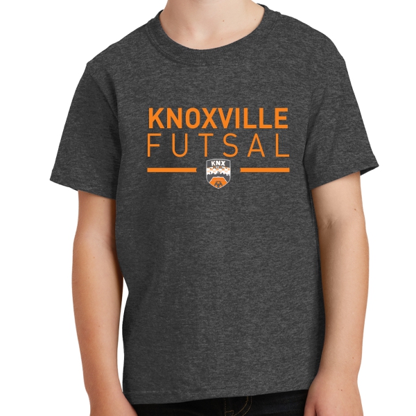 Knoxville Futsal Youth T-Shirt - Black KNX-5000B