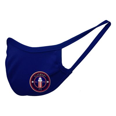 Clermont FC Custom Performance Face Mask - Navy CFC-MSKNY