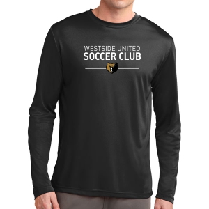 Bears Long Sleeve Performance Shirt - Black WSUB-ST350LSBlk
