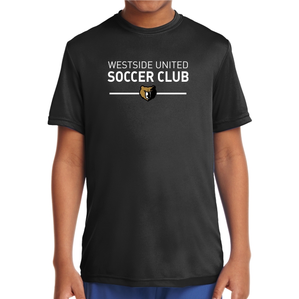 Bears Youth Performance Shirt - Black WSUB-YST350LSBlk