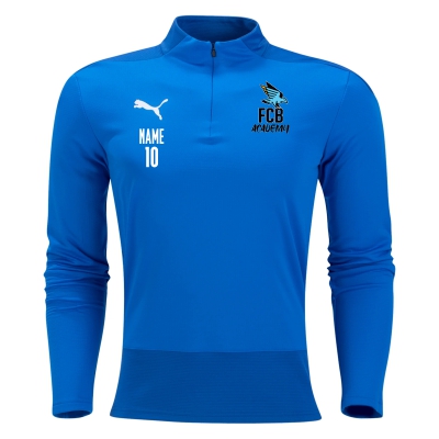 FC Birmingham Puma Team Goal 23 Training 1/4 Zip Jacket - Royal/White BCFC-656476-02