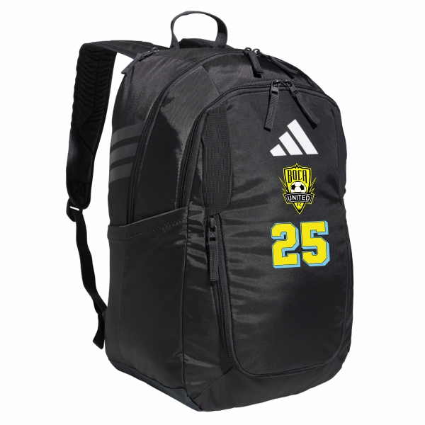 Boca United FC adidas Stadium 4 Team Backpack - Black BUFC-5159512