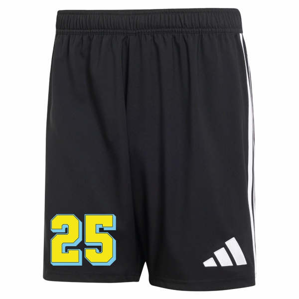 Boca United FC adidas Tastigo 25 Shorts - Black/White BCUFC-JN7155