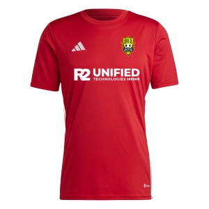 Boca United FC adidas Youth Tabela 23 Goalkeeper SS Jersey - Team Power Red/White BCUFC-HS0539