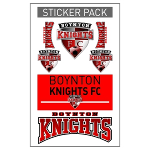 Boynton Knights Sticker Pack BK-STICKER