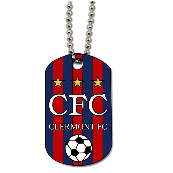 Clermont FC Custom Dog Tag DogTagCFC