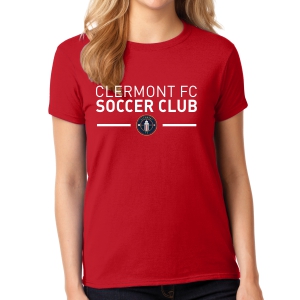 Clermont FC Women's T-Shirt - Red G5000LRd