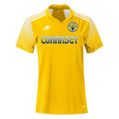 Cohansey Soccer Club adidas Women's Regista 20 Jersey - Team Yellow/White CSC-FI4548