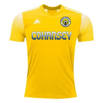 Cohansey Soccer Club adidas Regista 20 Jersey - Team Yellow/White CSC-FI4556
