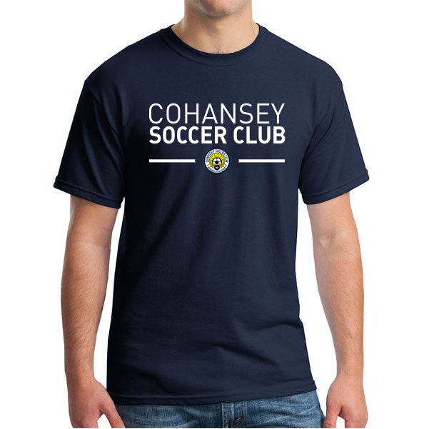 Cohansey Soccer Club Supporter T-Shirt - Navy G5000-CSC