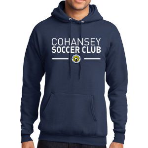 Cohansey Soccer Club Hooded Sweatshirt - Navy PC78H-CSC