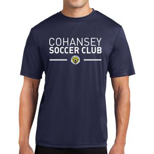 Cohansey Soccer Club Short Sleeve Performance Shirt - Navy ST350-CSC