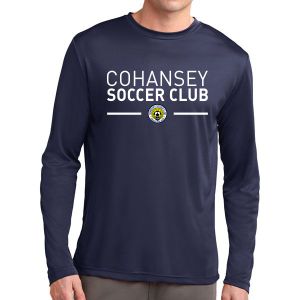 Cohansey Soccer Club Long Sleeve Performance Shirt - Navy ST350LS-CSC
